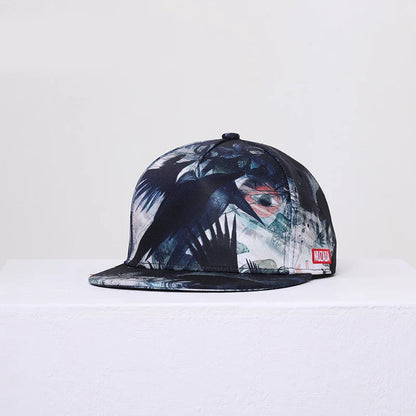 New Arrival Men Women Baseball Cap Graffiti Print Couple Snapback Hat