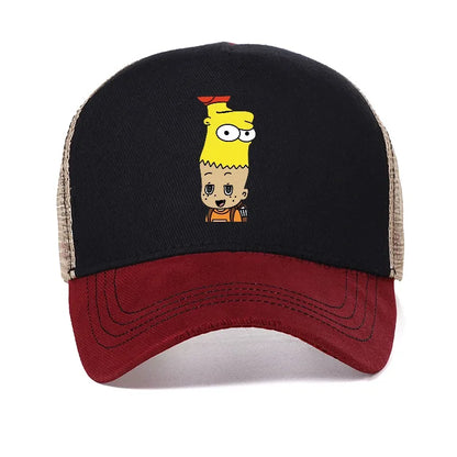 Summer Simple and Creative Cartoon Baseball Cap