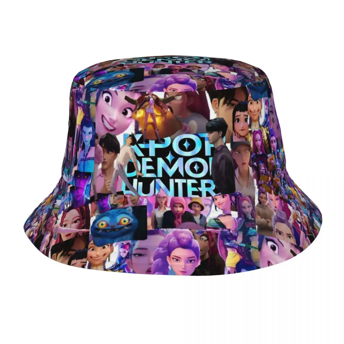 Travel Headwear Huntrix Girl Merchandise Bucket Hat Fashion Woman Sun Hat KPop Demon Hunters Panama Hat