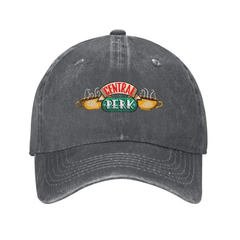 Central Perk Friends Print Baseball Cap