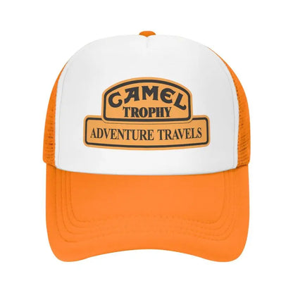 Camel Trophy Racing Print Mesh Baseball Cap
