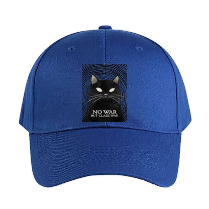 No War But Class War Cat Baseball Cap