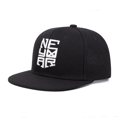Neymar Hip Hop Snapback Cap Letter Embroidery Quality