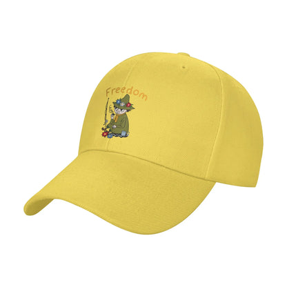 Moomings Life in Moominvalley Stained Glass Style Baseball Cap