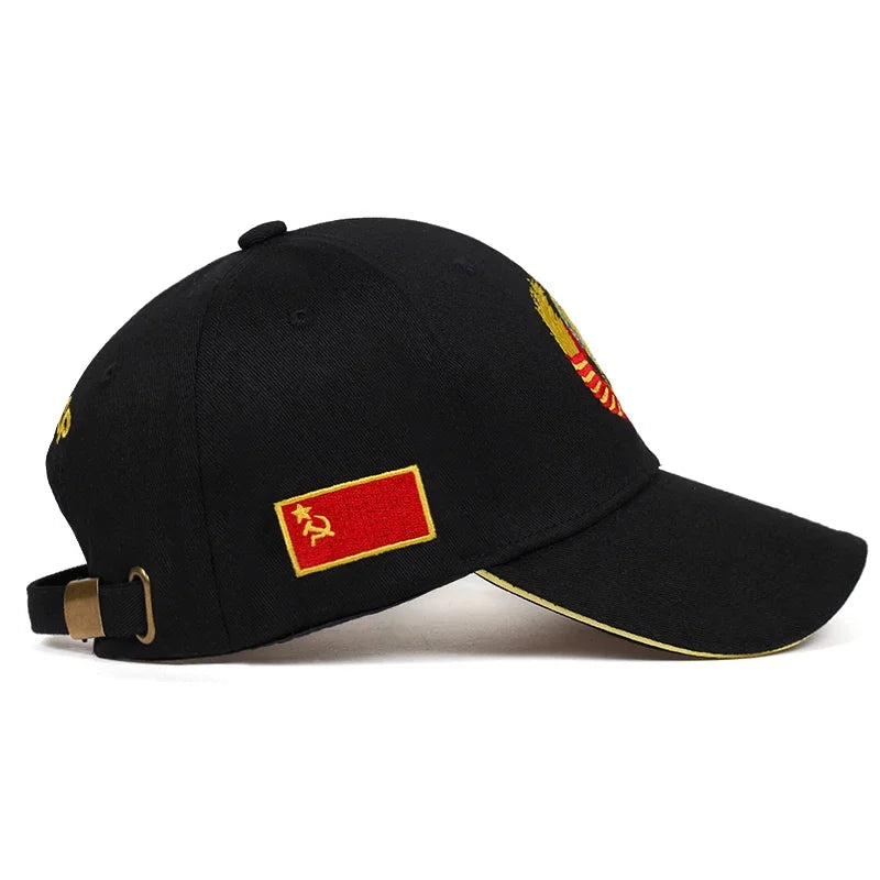 Unisex CCCP National Emblem Embroidery Baseball Caps