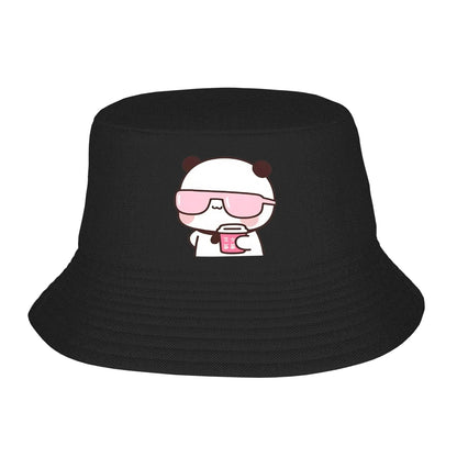 DuDu Bear And BuBu Panda Bucket Hat