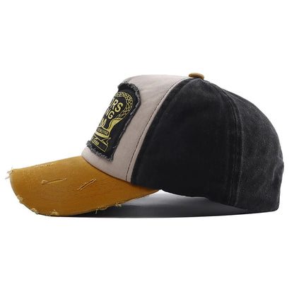 2025 New Casual Letter Print 5 Panel Baseball Cap