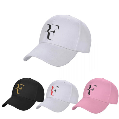RF Roger Federer Patch Tennis Hats Curved Baseball Caps