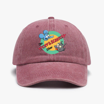 1pc Printed Baseball Cap Men's