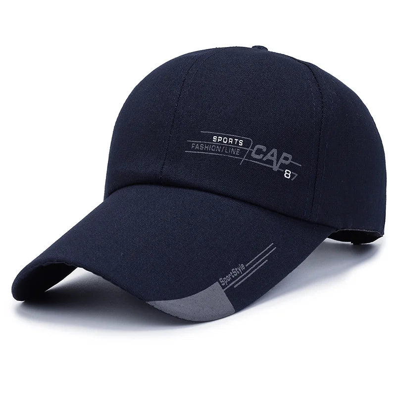 Extra Long Brim Baseball Cap For Men Women
