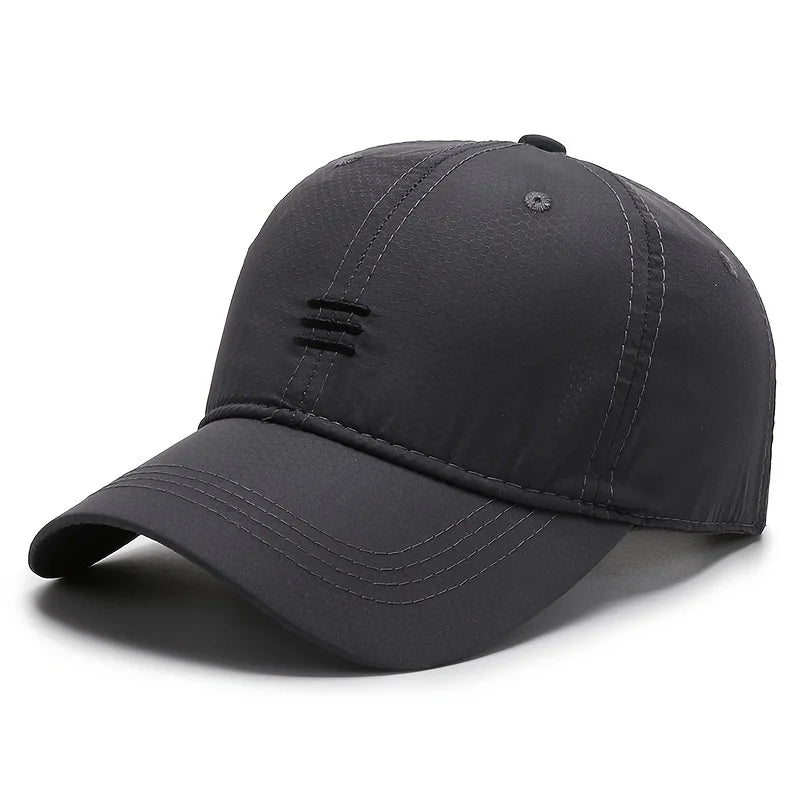 Breathable Baseball Cap Moisture-Wicking Sun Hat