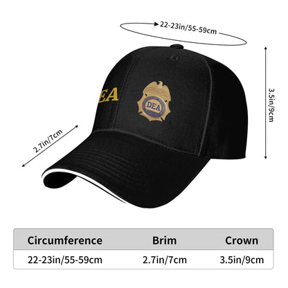 DEA US Federal Interdiction Agency Logo Baseball Cap