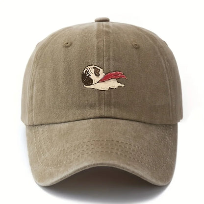 Sports Dog Pattern Baseball Hat For Men And Women