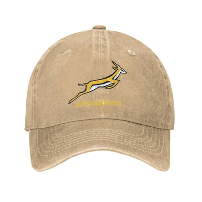 Springbok Washed Denim Cap Casual Baseball Caps