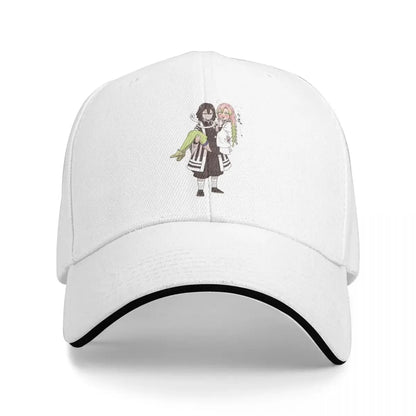 Mitsuri Kanroji And Iguro Obanai Summer Sports Baseball Caps