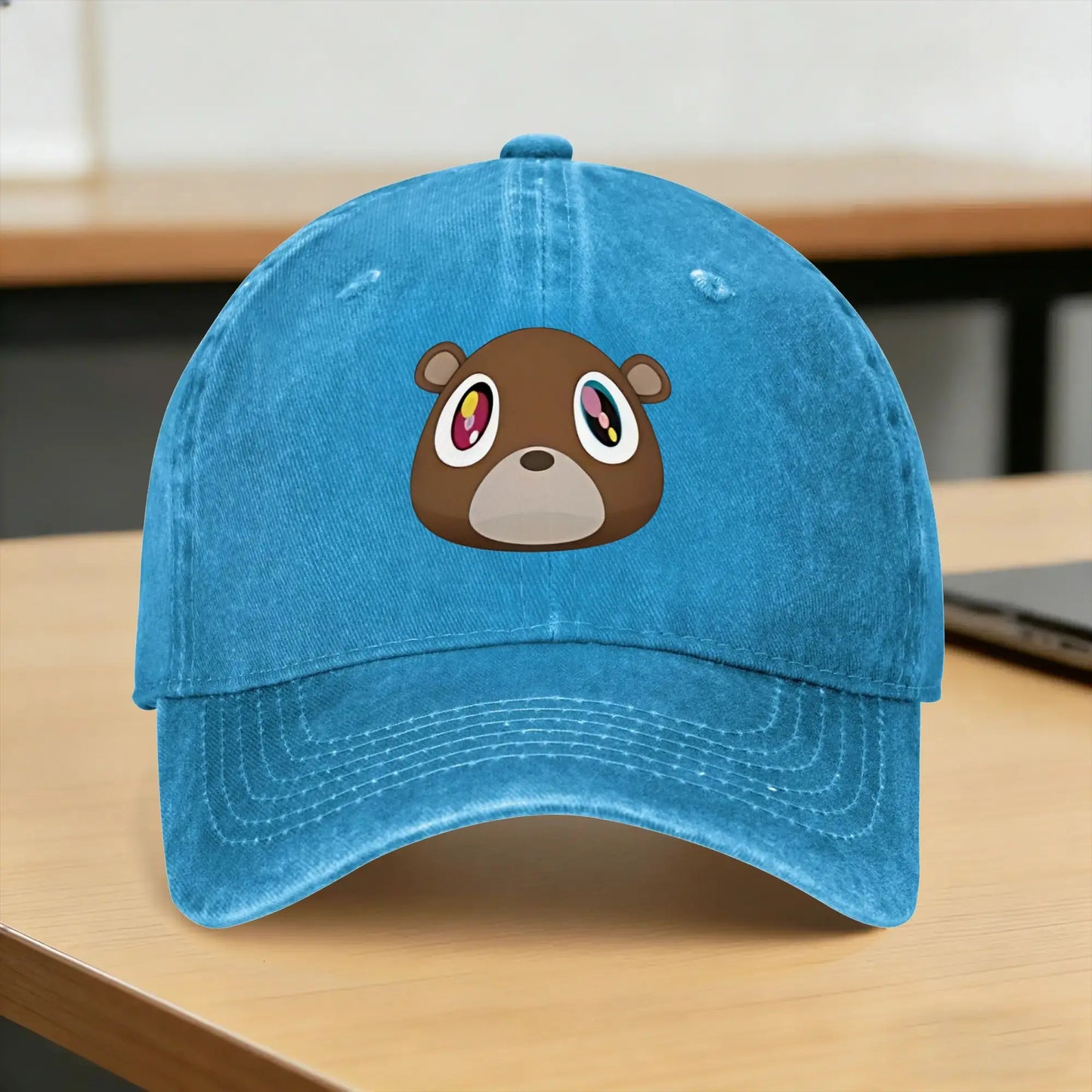 Graduation Bear Kanye West Casual Baseball Cap