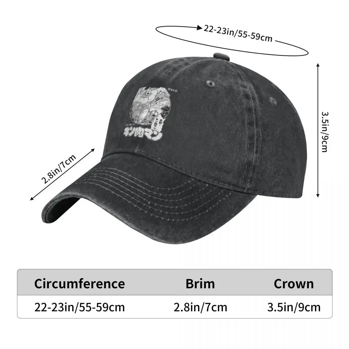 Kinnikuman Muscle Man Baseball Cap