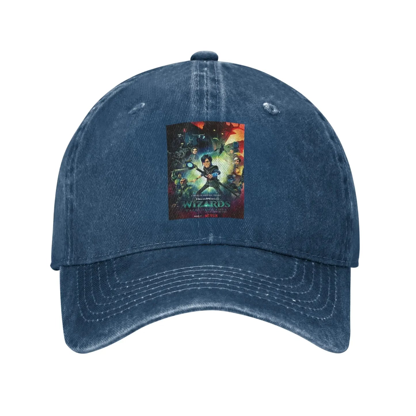 Cartoon TrollHunters Denim Cap Casual Baseball Caps