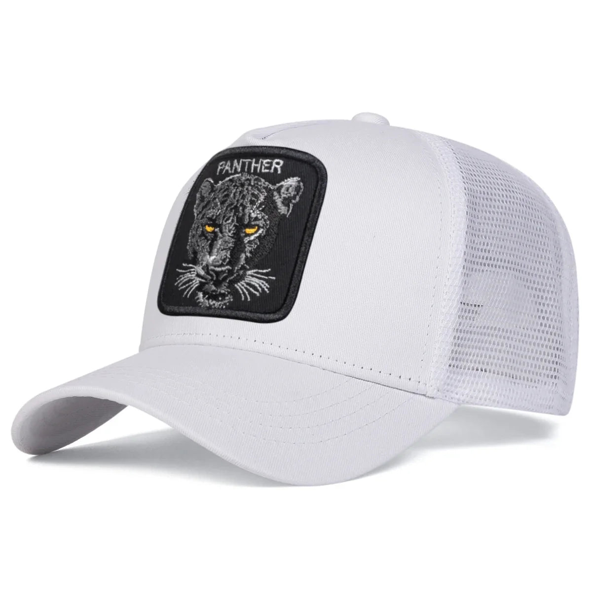Panther Embroidered Mesh Baseball Cap