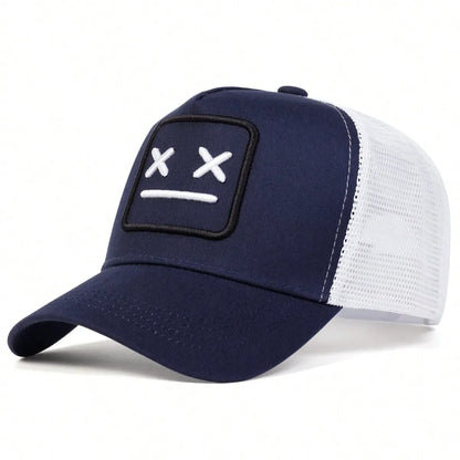 Unisex Xx Embroidery Baseball Net Caps Hip Hop Cap