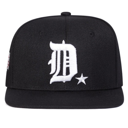 Unisex D Letter Side DUMMY FRESH Embroidery Hip-Hop Hats Snapback Caps Baseball Caps