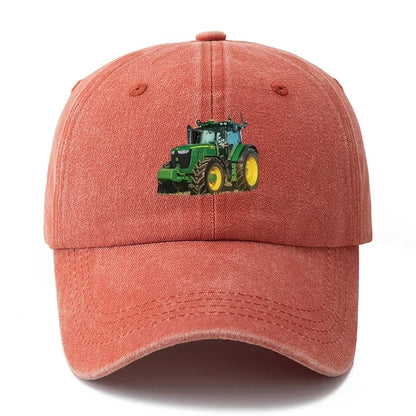 Printed Tractor Baseball Cap Men's Outdoor Camping Vacation
