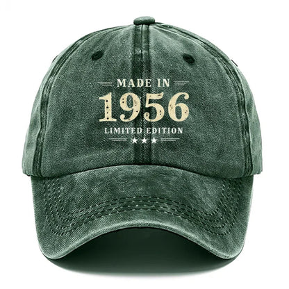 A Vintage-Style 1956 Printed Hat Baseball Cap