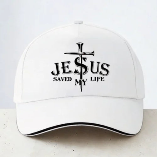 Jesus Saved My Life Baseball Cap