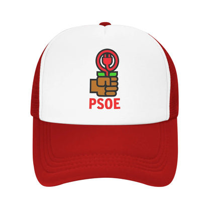 PSOE Logo Pedro Sanchez Mesh Baseball Hat