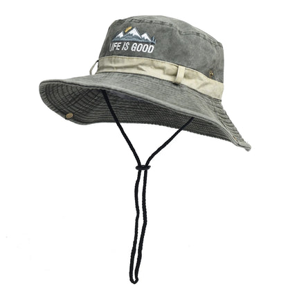 Summer Men Bucket Hat Outdoor