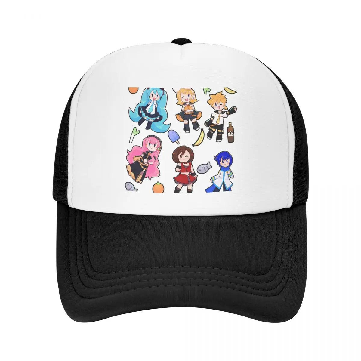 Vocaloid Chibi Chaos! Miku Cap Casual Mesh Baseball Caps
