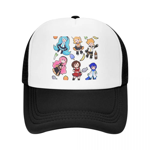 Vocaloid Chibi Chaos! Miku Cap Casual Mesh Baseball Caps