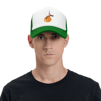 Wrecking Dragon Ball Saiyan Mesh Baseball Cap