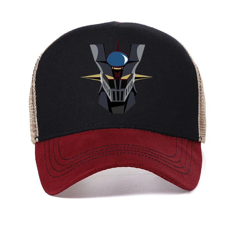 Mazinger Z Anime Movie Robot Hat Men's Goldorak Baseball Cap