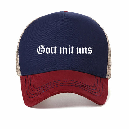 God With Us Eagle Pin WW2 Wehrmacht Military Badge Baseball Cap