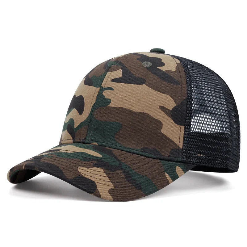Ventilate Mesh Baseball Caps For Women Men