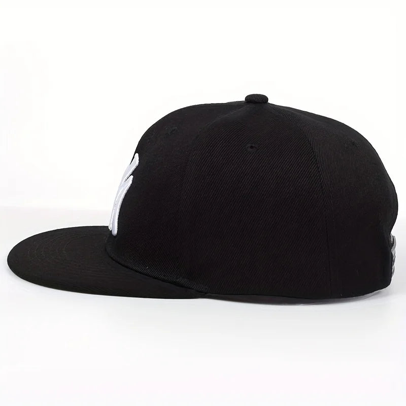 MY Letter Embroidery Baseball Cap Hip Hop Outdoor Snapback Caps