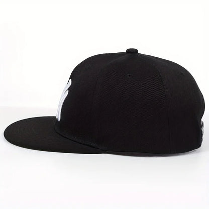 MY Letter Embroidery Baseball Cap Hip Hop Outdoor Snapback Caps