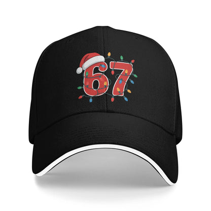 67 Six Seven 6-7 Baseball Cap Popular Steal Brainrot Gaming Meme