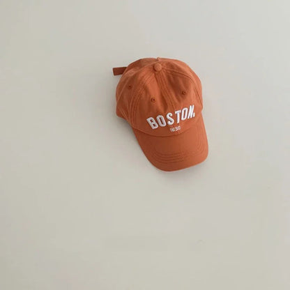 Solid Letter Kids Baseball Cap