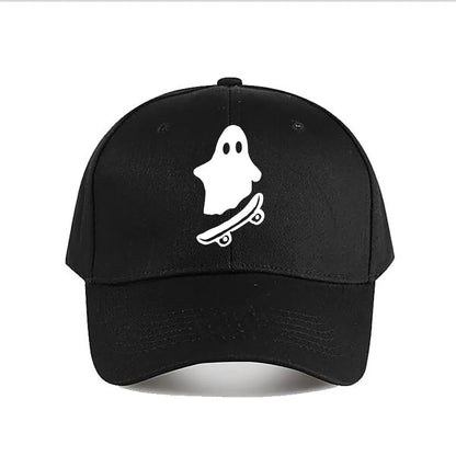 Ghost Skateboard Vintage Baseball Cap Baseball Cap