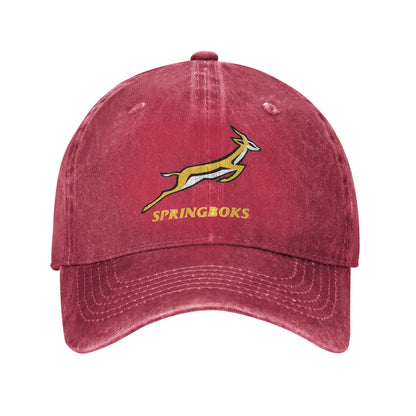 Springbok Washed Denim Cap Casual Baseball Caps