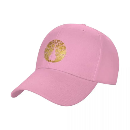 New Daki Myoga Kamon in Gold Seal Baseball Cap