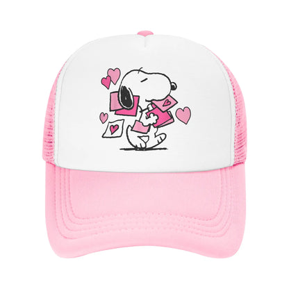 Snoopy Peanuts Cartoon Mesh Baseball Caps