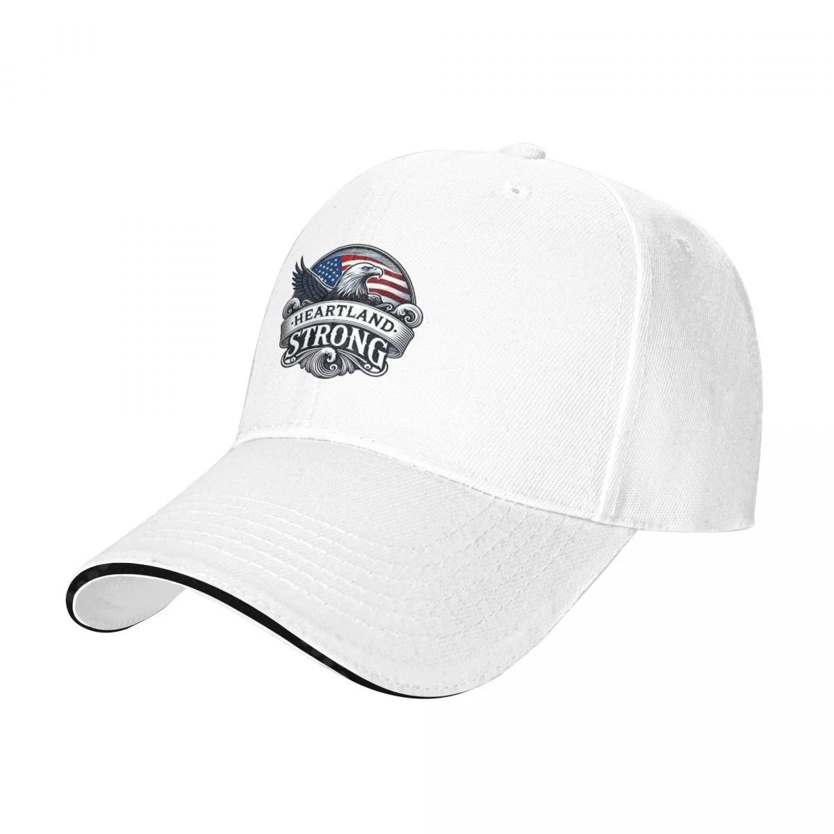Heartland Strong Sticker Baseball Cap