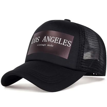 Unisex Los Angeles Print Baseball Caps