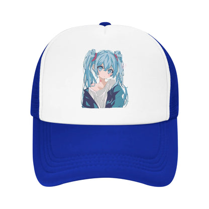 Triple Baka Kasane Teto Akita Neru VOCALOID Playlist Song Baseball Caps