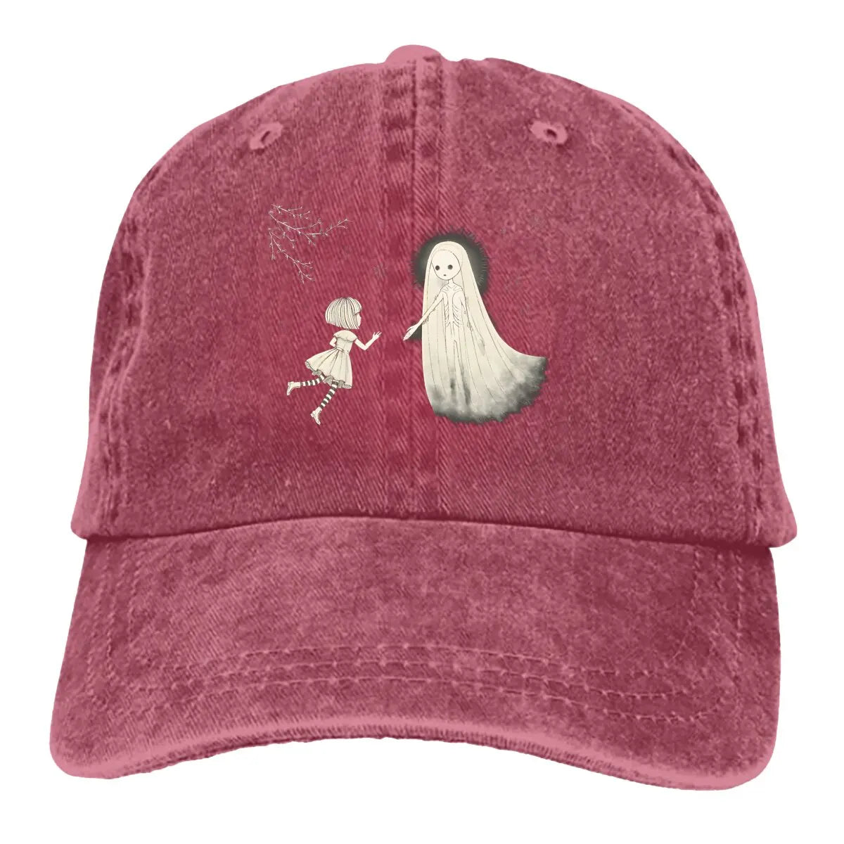 Fran Bow A Valokas Fran Bow Game Multicolor Hat Peaked Baseball Hat