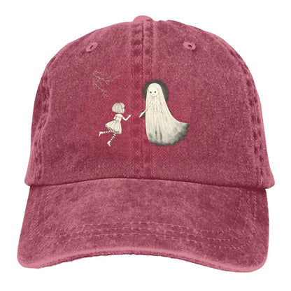 Fran Bow A Valokas Fran Bow Game Multicolor Hat Peaked Baseball Hat
