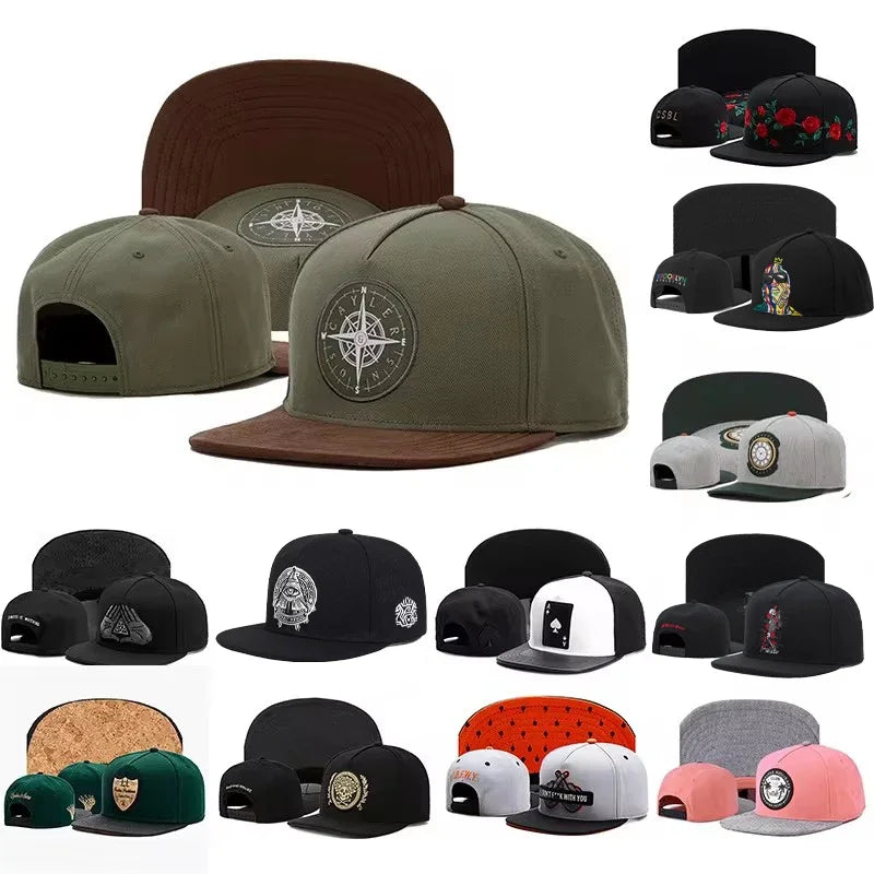 New High Quality Unisex Adjustable Snapbacks Caps